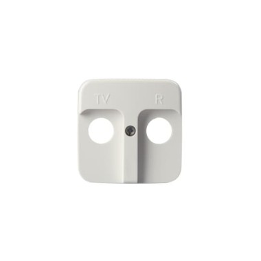 2TKA000017G1 Накладка TV/FM розетки, Jussi, белый