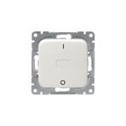 2TKA000139G1 Выключатель 1-клавишный, 2-полюсный, 16А/230В (схама 2), серия Jussi, белый