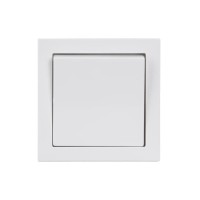 2TKA000200G1 Переключатель 1-клавишный, 16А/250В, (схема 6+6), серия Impressivo, белый, IP44