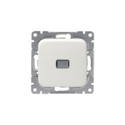 2TKA000239G1 Кнопка 1-клавишная с нормально-открытым контактом, 10А/250В, Jussi, белый