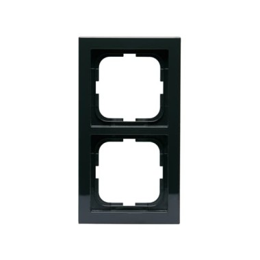 2TKA000333G1 Рамка 2-постовая, серия Impressivo, антрацит