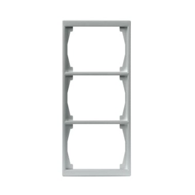 2TKA000367G1 Рамка 3-постовая, 100мм серия Impressivo, алюминий