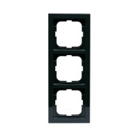2TKA000372G1 Рамка 3-постовая, серия Impressivo, антрацит