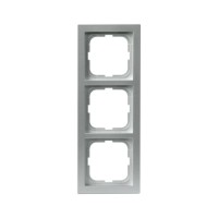 2TKA000374G1 Рамка 3-постовая, серия Impressivo, алюминий
