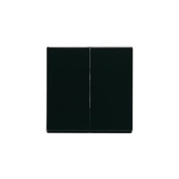 2TKA000521G1 Клавиша для 2-клавишных выключателей/переключателей/кнопок, глухая, Impressivo, антрацит