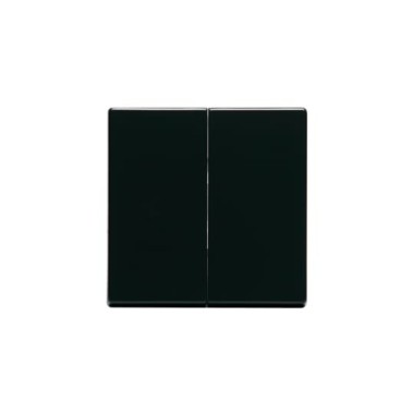 2TKA000521G1 Клавиша для 2-клавишных выключателей/переключателей/кнопок, глухая, Impressivo, антрацит