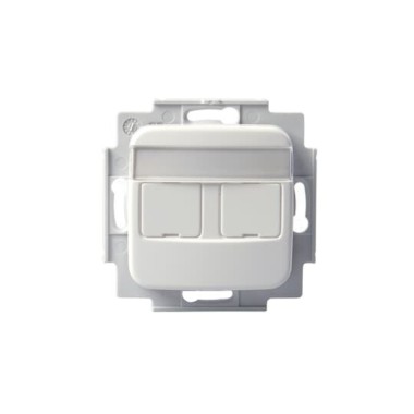 2TKA002182G1 Розетка телекоммуникационная на 2*RJ45,