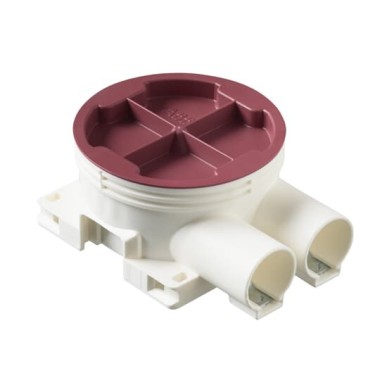 2TKA130032G1 Коробка монтажная, низкая с 2-мя вводами D20