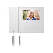 2TMA070020W0056 Абонентское устройство с 4,3, с трубкой и индукционной петлёй, белый глянцевый