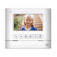 2TMA070020W0061 Абонентское устройство 4,3, классик, с индукционной петлёй, белый матовый