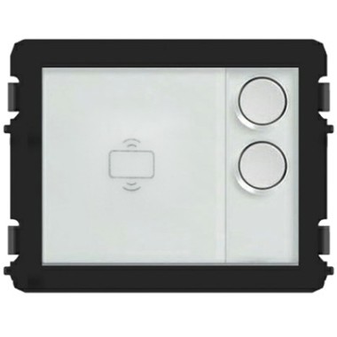 2TMA070120N0025 Клавишный модуль с двумя круглыми клавишами и считывателем IC, Mifare/NFC