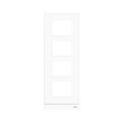 2TMA070130W0055 Рамка станции вызова, размер 1/4, белая