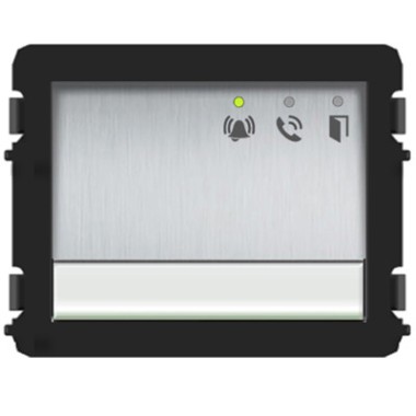 2TMA070150A0003 Модуль аудио с клавишами 1/2, серебристый алюминий