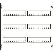 2V00A Панель для модульных уст-в 2ряда/3рейки