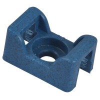 7TAG009660R0019 Основание монт. обнаруж.седловидное, винт, ПА 66, синий, 23.4х14.2мм, 7.6мм, TC5142-NDT