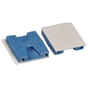 7TAG009660R0021 Основание монт. обнаруж., самоклеющ, ПА 66, синий, 29х29х4.8мм, 4.8мм, TC5342A-NDT
