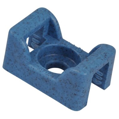 7TAG009660R0020 Основание монт. обнаруж.седловидное, винт, РР, синий, 23.4х14.2мм, 7.6мм, TC5142-PDT