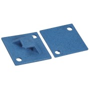 7TAG009660R0026 Основание монт. обнаруж. д/перекрест.монтажа, самоклеющ/винт, РР, синий, 29х29мм, 7.6мм, TC5347A-PDT