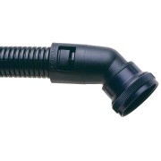 7TCA296000R0898 Фитинг AL28/U144/45/000620, UNEF 45° поворотный, полиамид 66/алюминий, черный, резьба U144, d28, 10 шт. в пачке