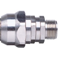 7TCA296100R0037 Фитинг PBC42/M40/B, прямой поворотный, никелированная латунь, резьба M40, d42, 2 шт. в пачке