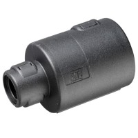 7TCA298010R0147 Рззъем разборный CI, нейлон 6, черный, d8мм, CI08-72585