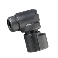 7TCA298010R0149 Разъем Junior Timer CI, нейлон 6, черный, d8мм, угол 90, 3 вывода, CI08-90-AM3