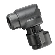 7TCA298010R0260 Разъем Bosch Compact  CI, нейлон 6, черный, d12мм, угол 90, 2 вывода, CI12-90-BC2