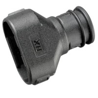 7TCA298010R0226 Разъем соединительный CI, нейлон 6, черный, d8мм, 2 вывода, CI08-WP2