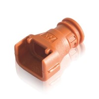 7TCA298010R1059 Разъем высокотемпер.CIH17-FCI10,нейлон 6,оранжевый,d17мм