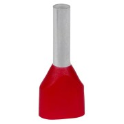 7TCA301140R0364 Наконечник каб. 2FER1008P-D, медь лужен./полипропилен, втулка, двойной, красный, 2x1мм2, 8мм, 500 шт. в пачке