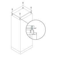 AE1015 Проставки для вентиляции шкафа (IP20)