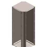 E10R4 Секция угловая для шкафов 2213х425