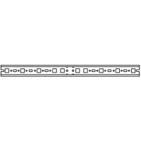 ED52 DIN-рейка для установки на регуляторах глубины (длина - 446 мм)