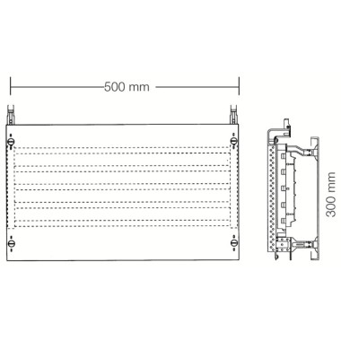 ED62SA Модуль с шинной системой 2ряда/2 рейки