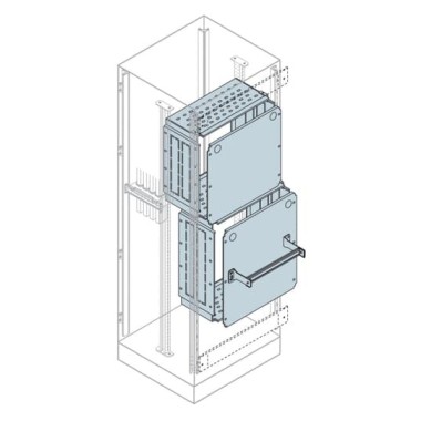 EH2066 Отсек с DIN-рейкой 200x600мм ВхШ