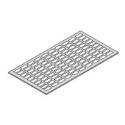 EH2118 Держатель маркировки 18 DIN-модулей L=325 (20шт)