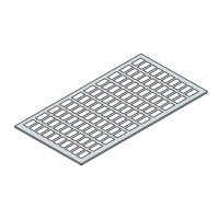 EH2118 Держатель маркировки 18 DIN-модулей L=325 (20шт)