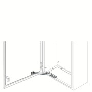 EV0015 Фиксатор двери для шкафов SRN