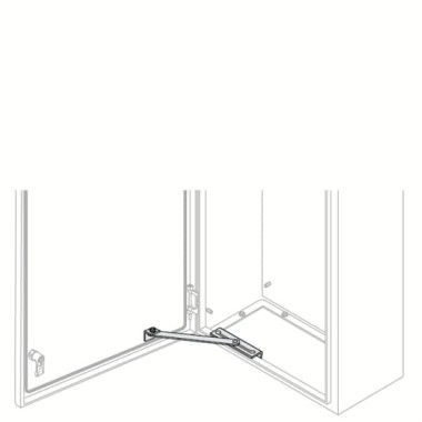 EV0015 Фиксатор двери для шкафов SRN EV0015 Фиксатор двери для шкафов SRN