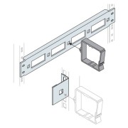 EV0035 Панель для держателей кабеля,1HE