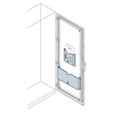 EV1071K Карман для документов металл. Ш=600мм