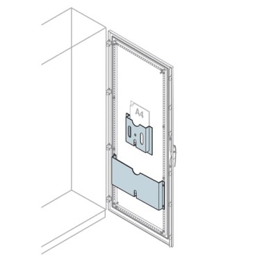 EV1072K Карман для документов металл. Ш=800мм
