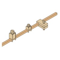 EV1117 Крепление кабеля d0.5-16мм2 на шину EV1115 (100шт)