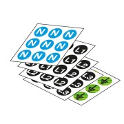 EV1152 Наклейка d12мм L2 (490шт)