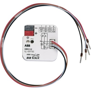 GHQ6310074R0111 US/U2.2  Блок вход/выход, 2-канальный, 24В, скрытый монтаж