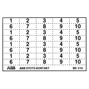 GHS2001946R0001 Маркер к. 40шт.чистый BS