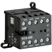 GJH1213001R5401 Мини-контакторное реле КС6-40E-2.4-51 (3A при AC-15 400В), катушка 17-32В DC, с винтовыми клеммами