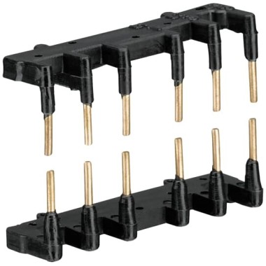 GJL1201908R0001 Соединительный комплект BSM6-30 для реверсивных контакторов VB, VBC (1 компл. = 2 шины) GJL1201908R0001 Соединительный комплект BSM6-30 для реверсивных контакторов VB, VBC (1 компл. = 2 шины)