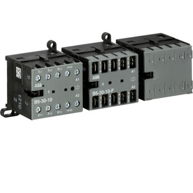 GJL1211901R0101 Мини-контактор реверсивный VB6-30-10-01 (9A при AC-3 400В), катушка 24В АС, с винтовыми клеммами