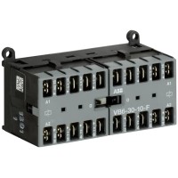 GJL1211903R8105 Мини-контактор реверсивный VB6-30-10-F-85 (9A при AC-3 400В), катушка 400В АС, со штыревыми клеммами